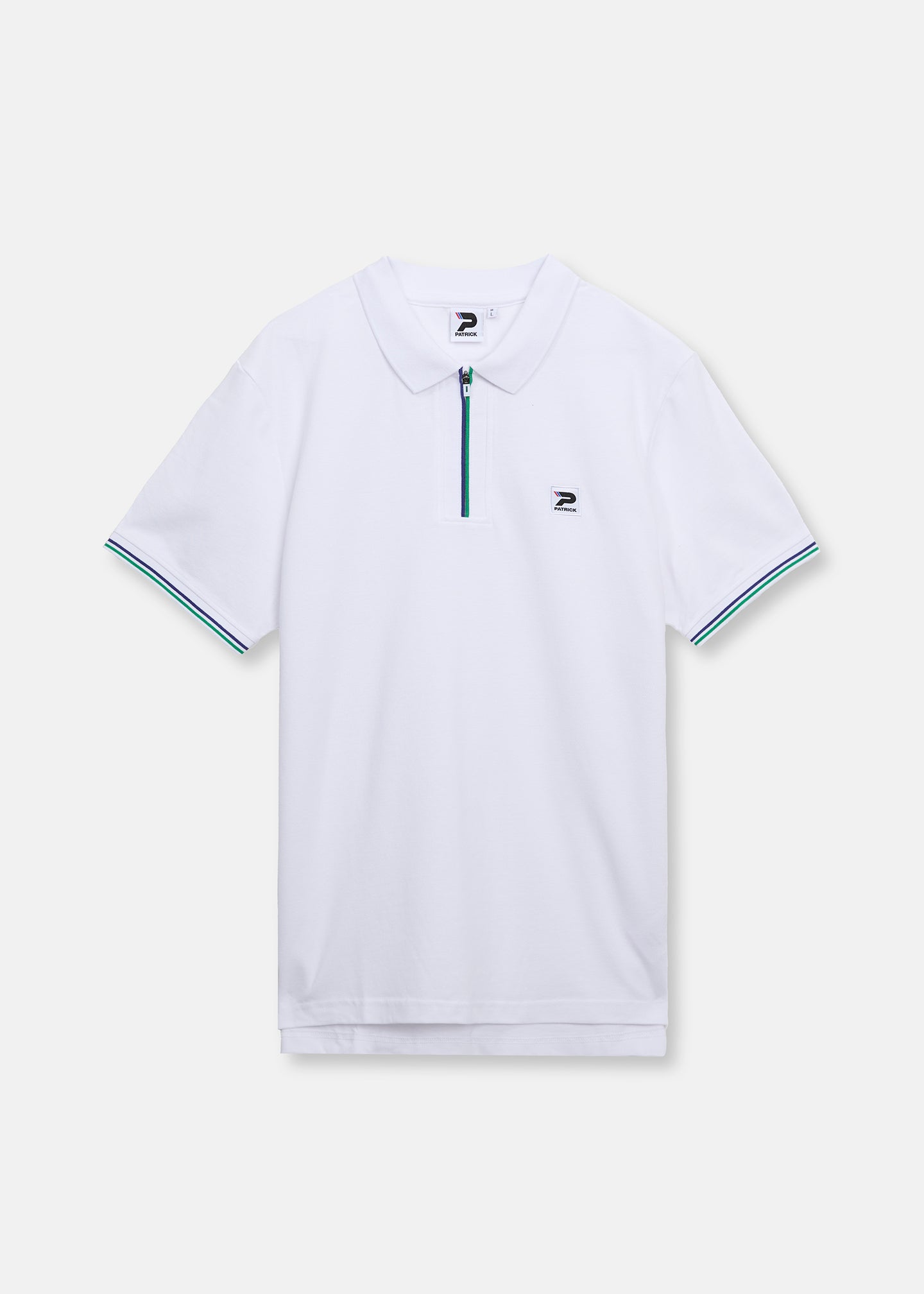トップス papier Polo tee/white papier Polo tee/white