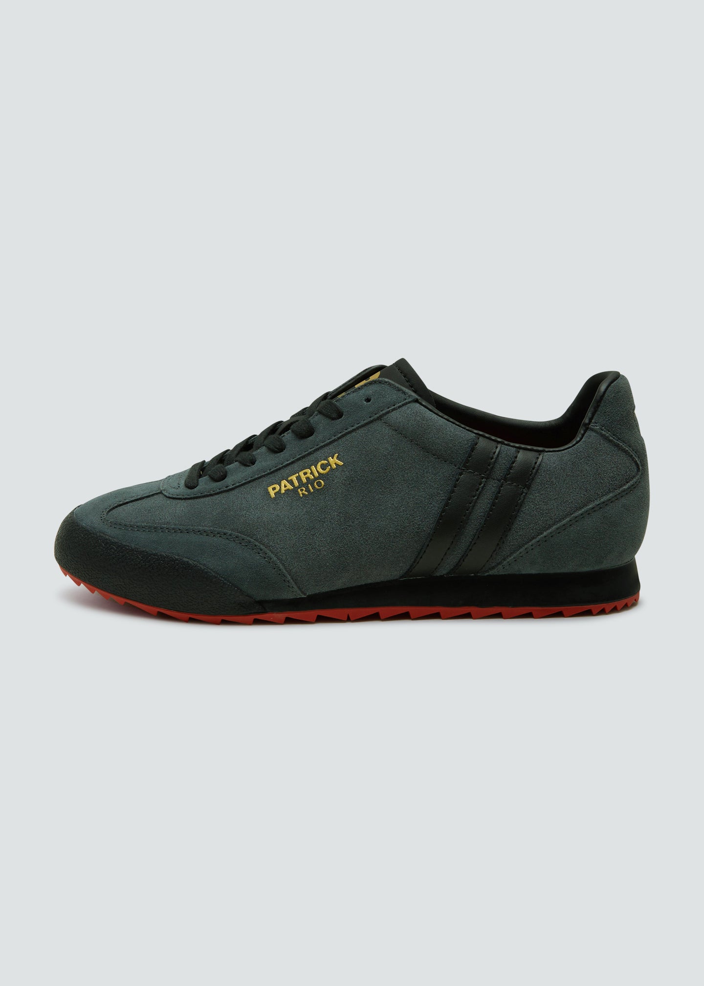 Patrick Rio Trainer Dark Grey Black Red