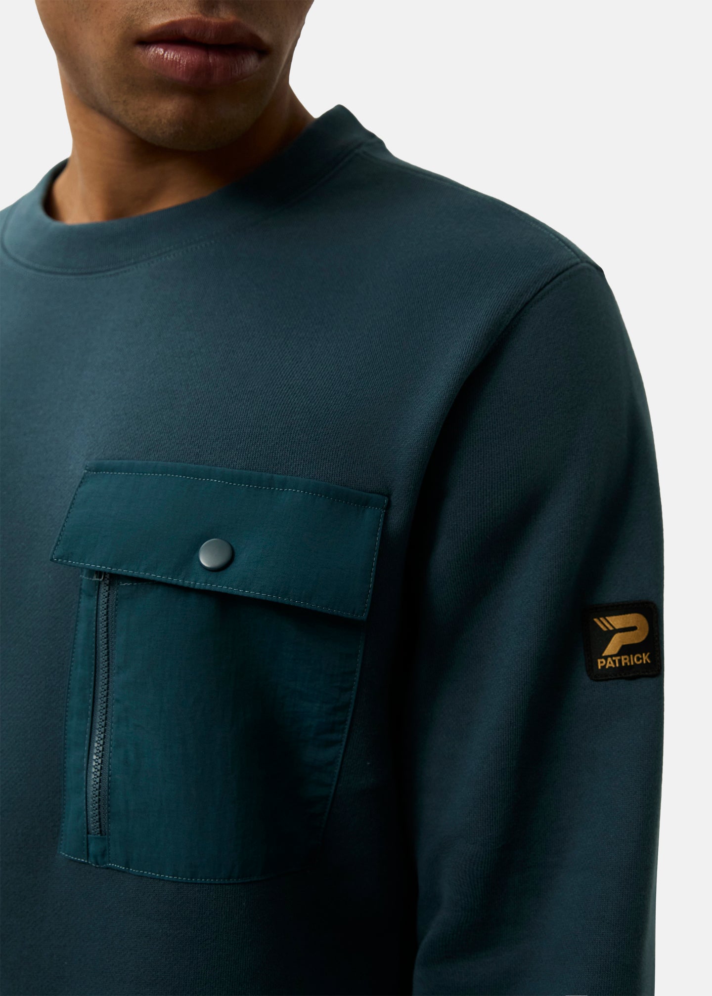Archie Crew Sweat - Dark Blue