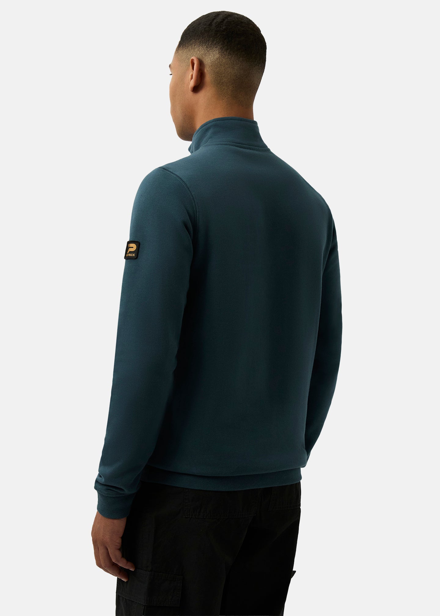 Harlem 1/4 Zip top - Dark Blue