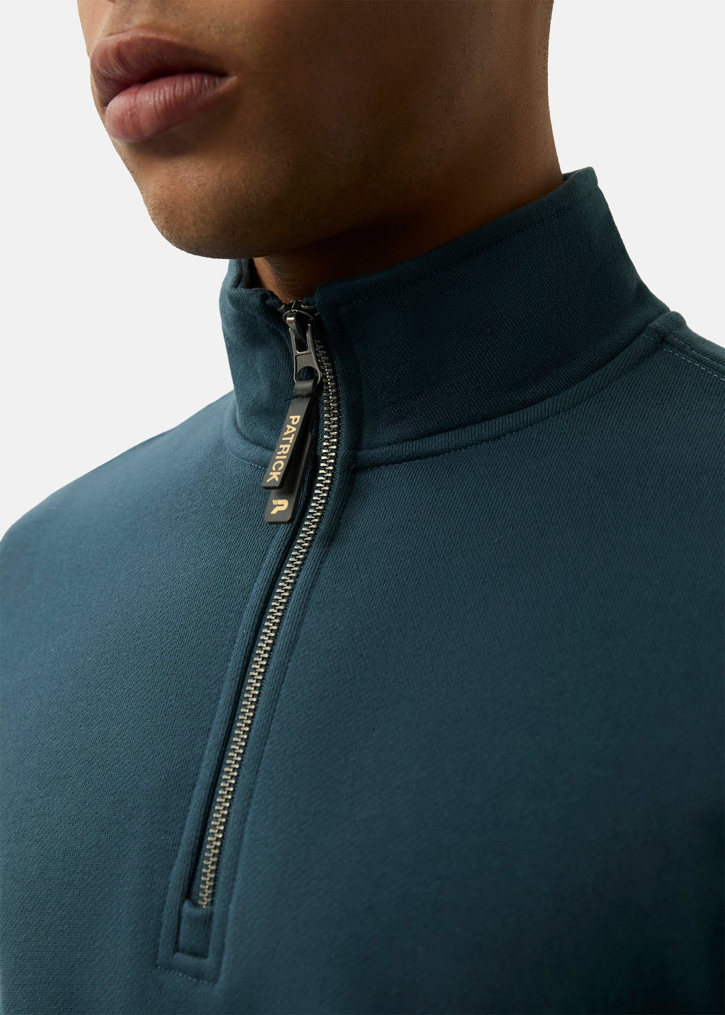 Harlem 1/4 Zip top - Dark Blue