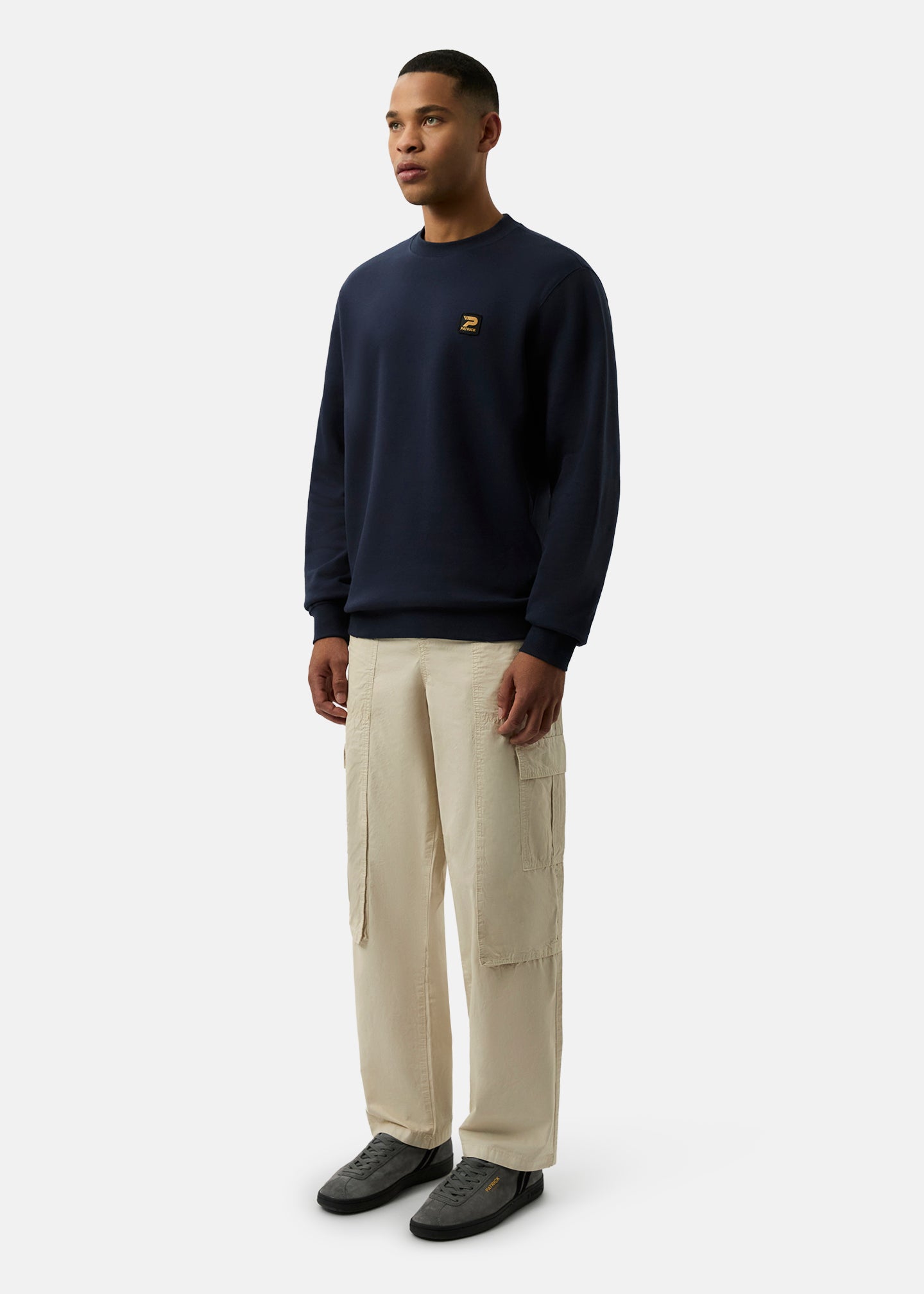 Oscar Crew Sweat - Navy