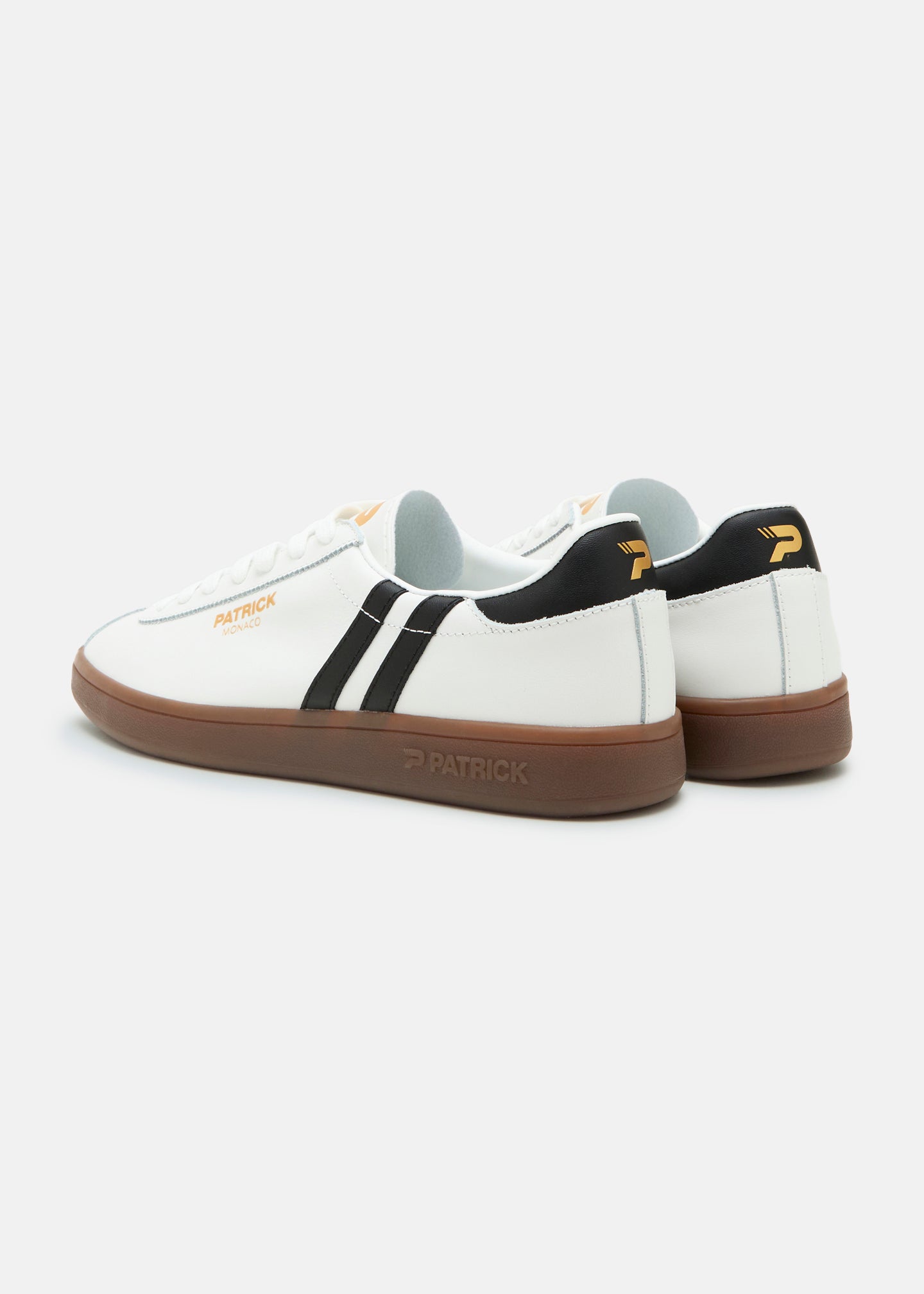 Monaco Cupsole - White/Black/Dark Gum