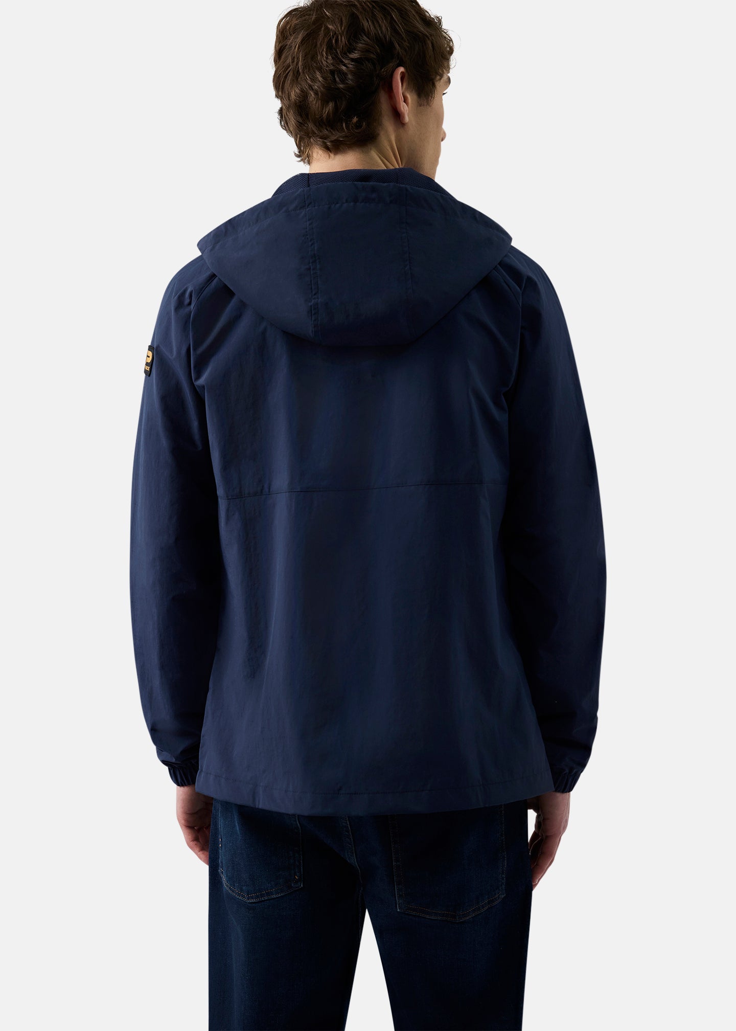 Patrick Chapman Jacket-Navy-Back