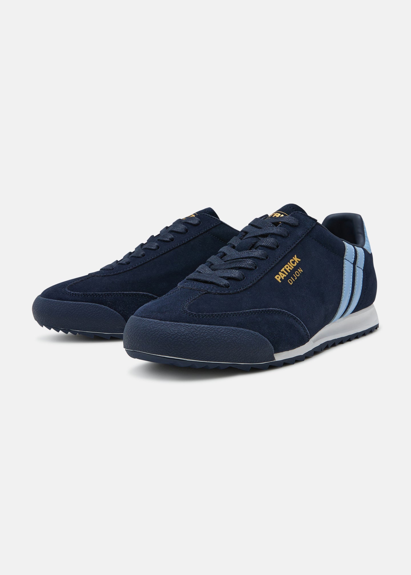 Patrick Dijon Trainer - Navy/Sky Blue - Front