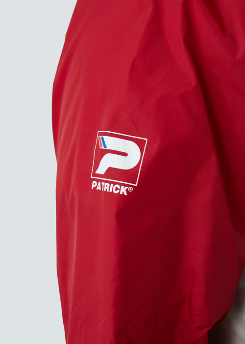 Patrick Classic Cagoule Windrunner - Red/White/Navy - Detail