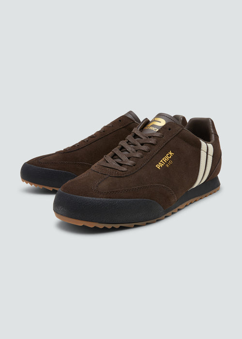 Patrick Rio Trainer - Dark Brown - Angle