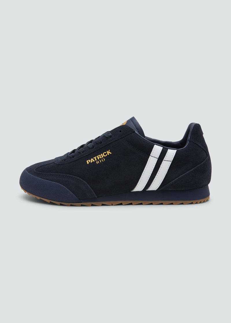 Load image into Gallery viewer, Patrick Rio Trainer - Navy/White - Sole
