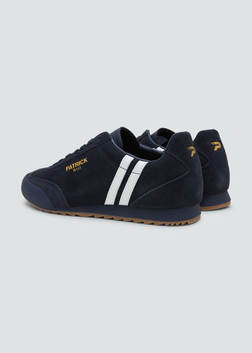 Patrick Rio Trainer - Navy/White - Back