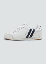 Load image into Gallery viewer, Patrick Liverpool Trainer - White/Navy - Side
