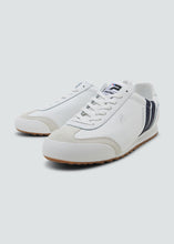 Load image into Gallery viewer, Patrick Liverpool Trainer - White/Navy - Angle
