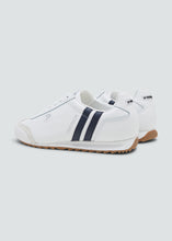 Load image into Gallery viewer, Patrick Liverpool Trainer - White/Navy - Back
