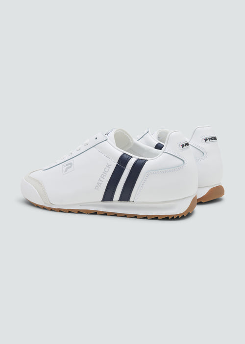 Patrick Liverpool Trainer - White/Navy - Back