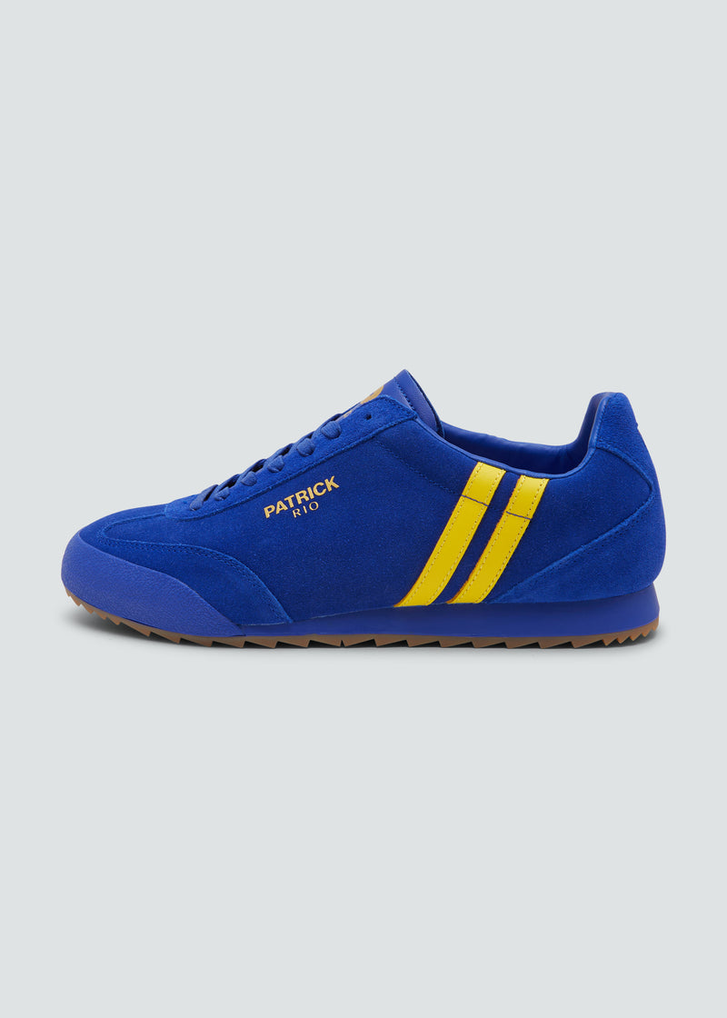 Load image into Gallery viewer, Patrick Rio Trainer - Blue/Yellow - Sole
