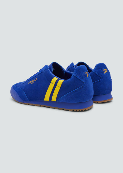 Patrick Rio Trainer - Blue/Yellow - Back