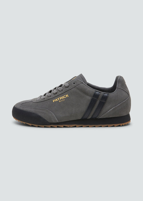 Patrick Rio Trainer - Charcoal/Black - Side