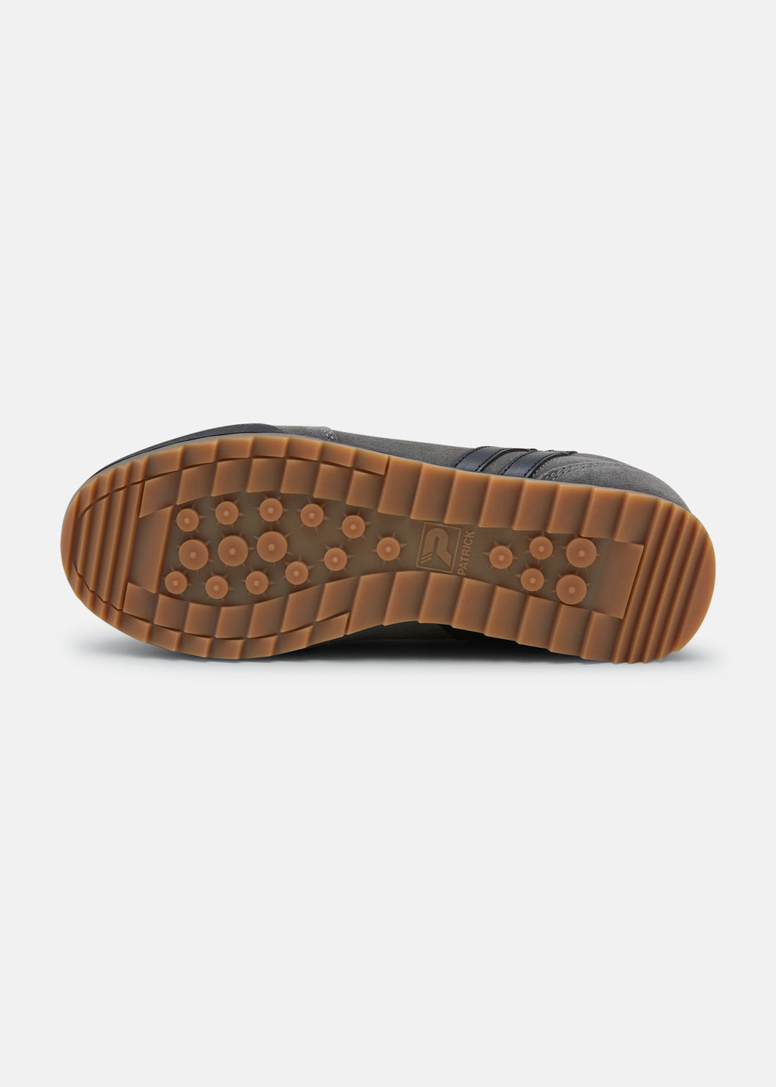 Patrick Mens Rio Trainer Charcoal Black | 80s Casual Retro Trainers