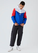 Load image into Gallery viewer, Patrick George Quarter Zip Top - Blue - Full Body
