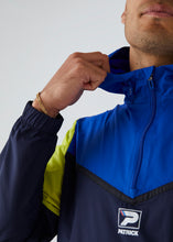 Load image into Gallery viewer, Patrick George Quarter Zip Top - Navy - Detail
