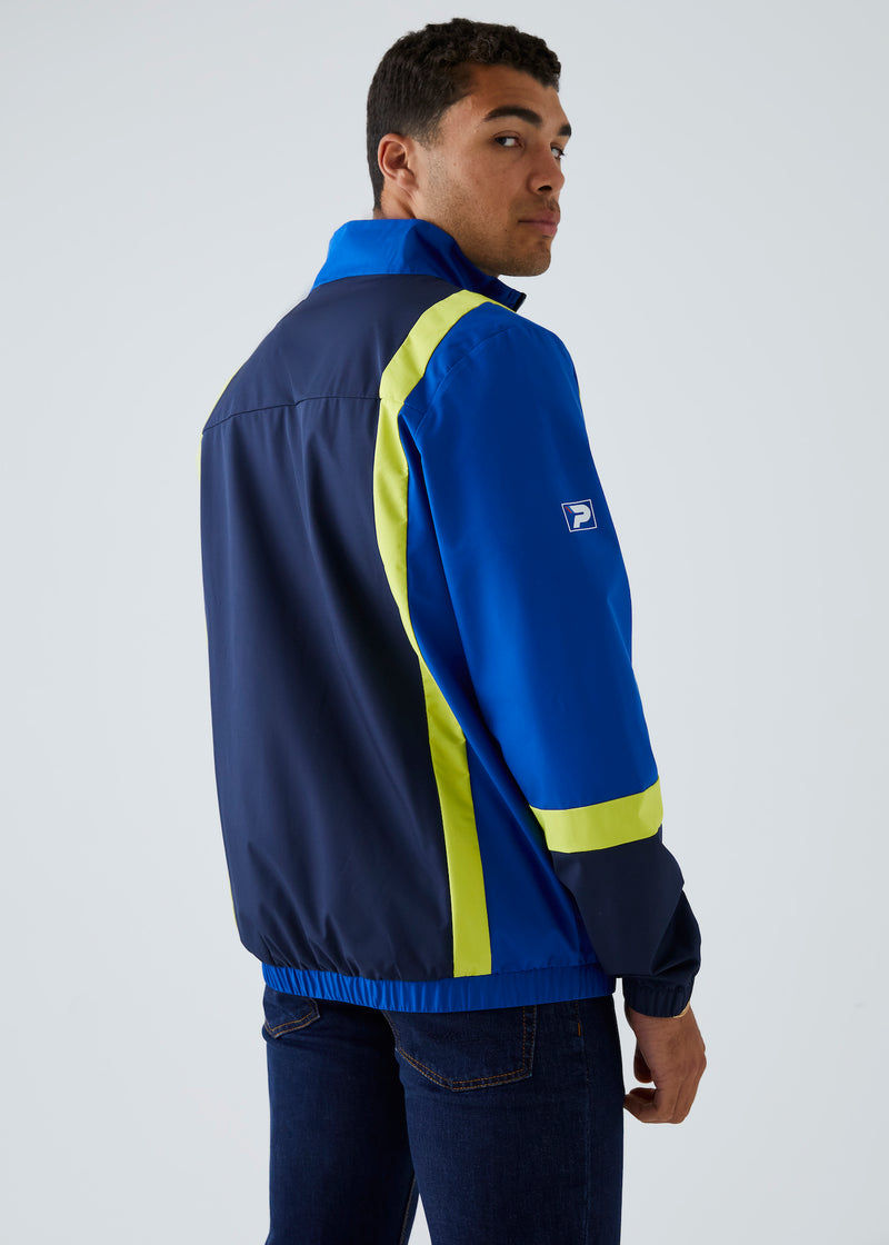 Load image into Gallery viewer, Patrick Banks Full Zip Jacket - Blue - Detail
