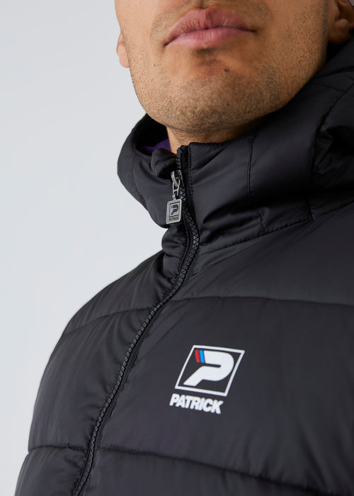 Patrick Cesar Padded Jacket - Black - Detail