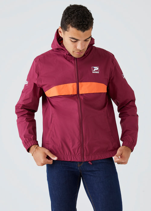 Cagoule Windbreaker - Burgundy