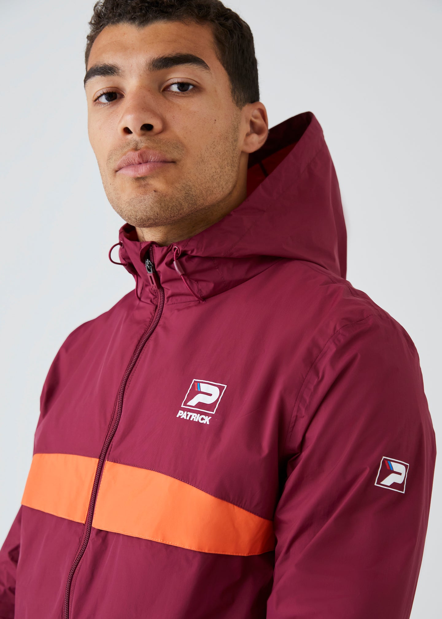 Maroon windbreaker mens cheap