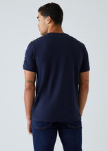 Load image into Gallery viewer, Patrick Adrien T-Shirt - Navy - Back
