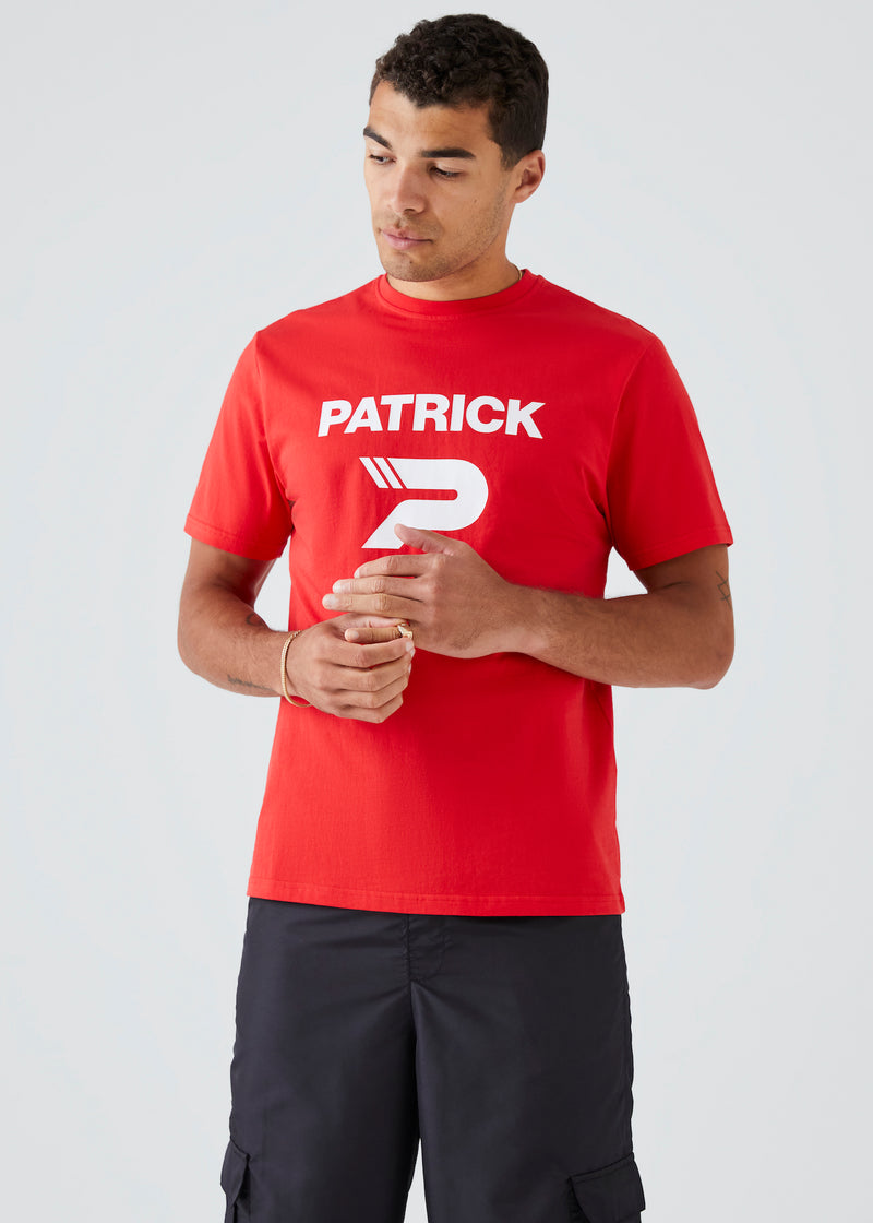 Load image into Gallery viewer, Patrick Miko T-Shirt - Red - Detail
