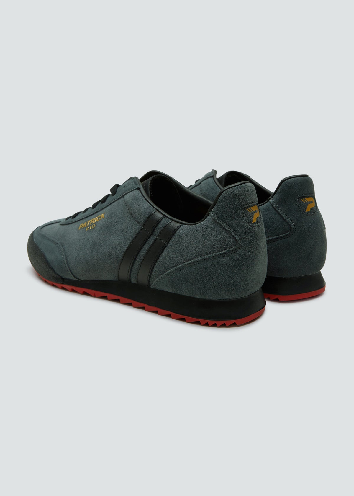 Patrick Rio Trainer - Dark Grey/Black/Red