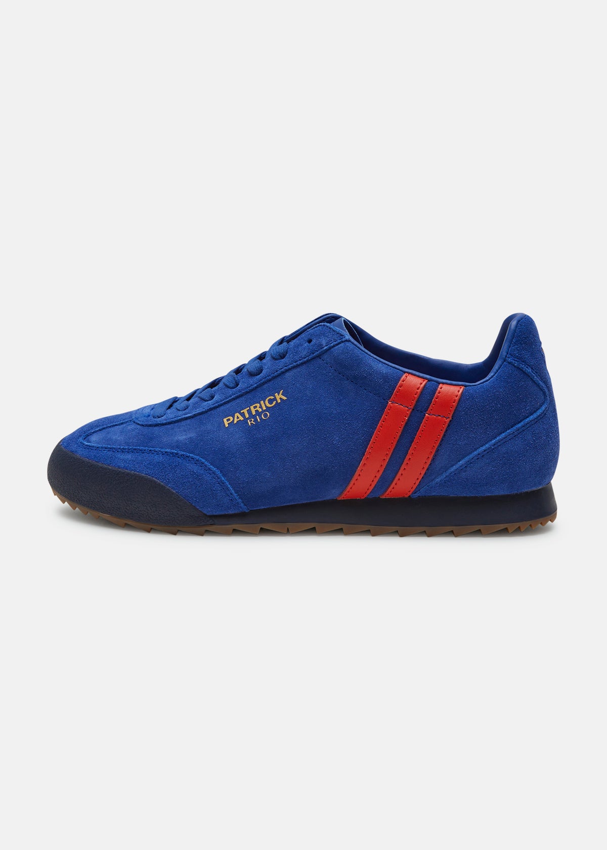 Patrick Mens Rio Trainer Royal Blue Red | 80s Casual Retro Trainers