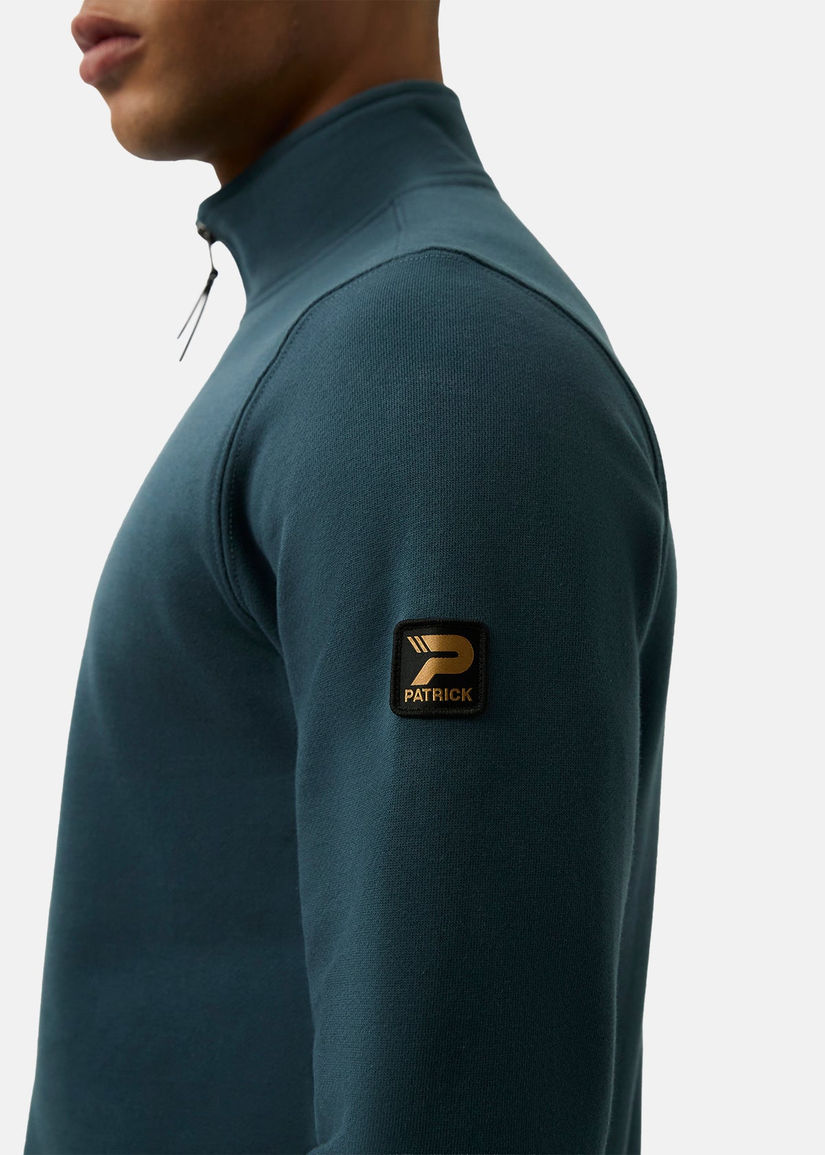 Harlem 1/4 Zip top - Dark Blue