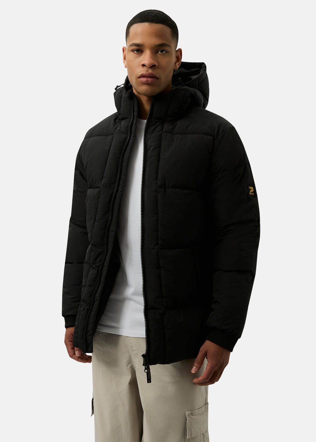 Noah Puffer Jacket - Black