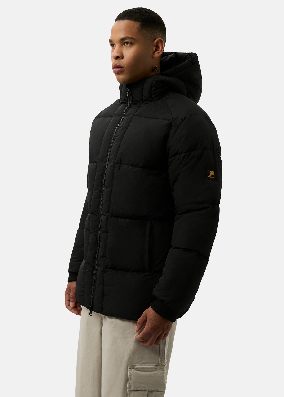 Noah Puffer Jacket - Black