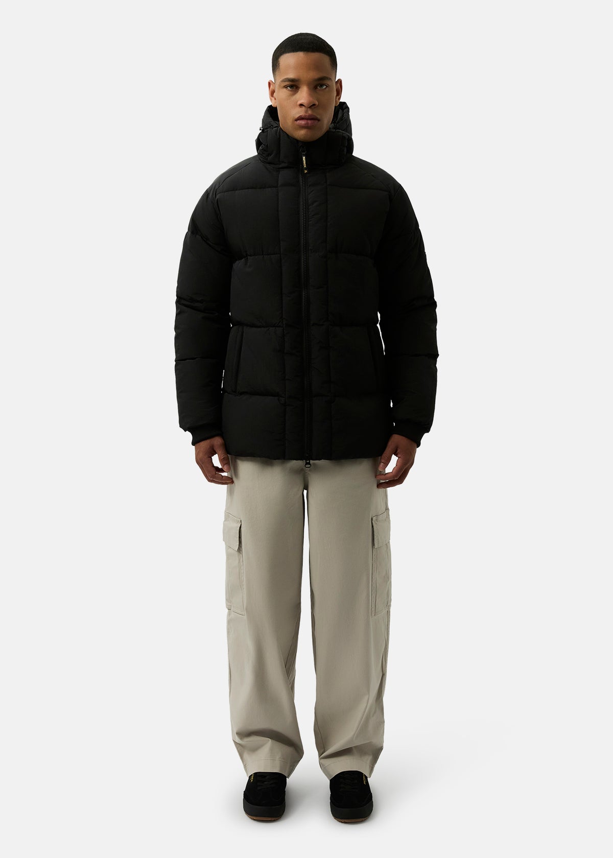 Noah Puffer Jacket - Black