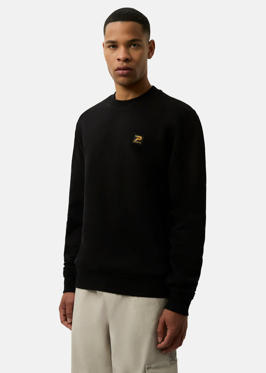 Oscar Crew Sweat - Black