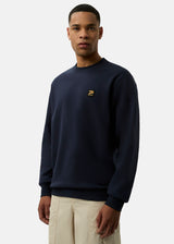 Oscar Crew Sweat - Navy
