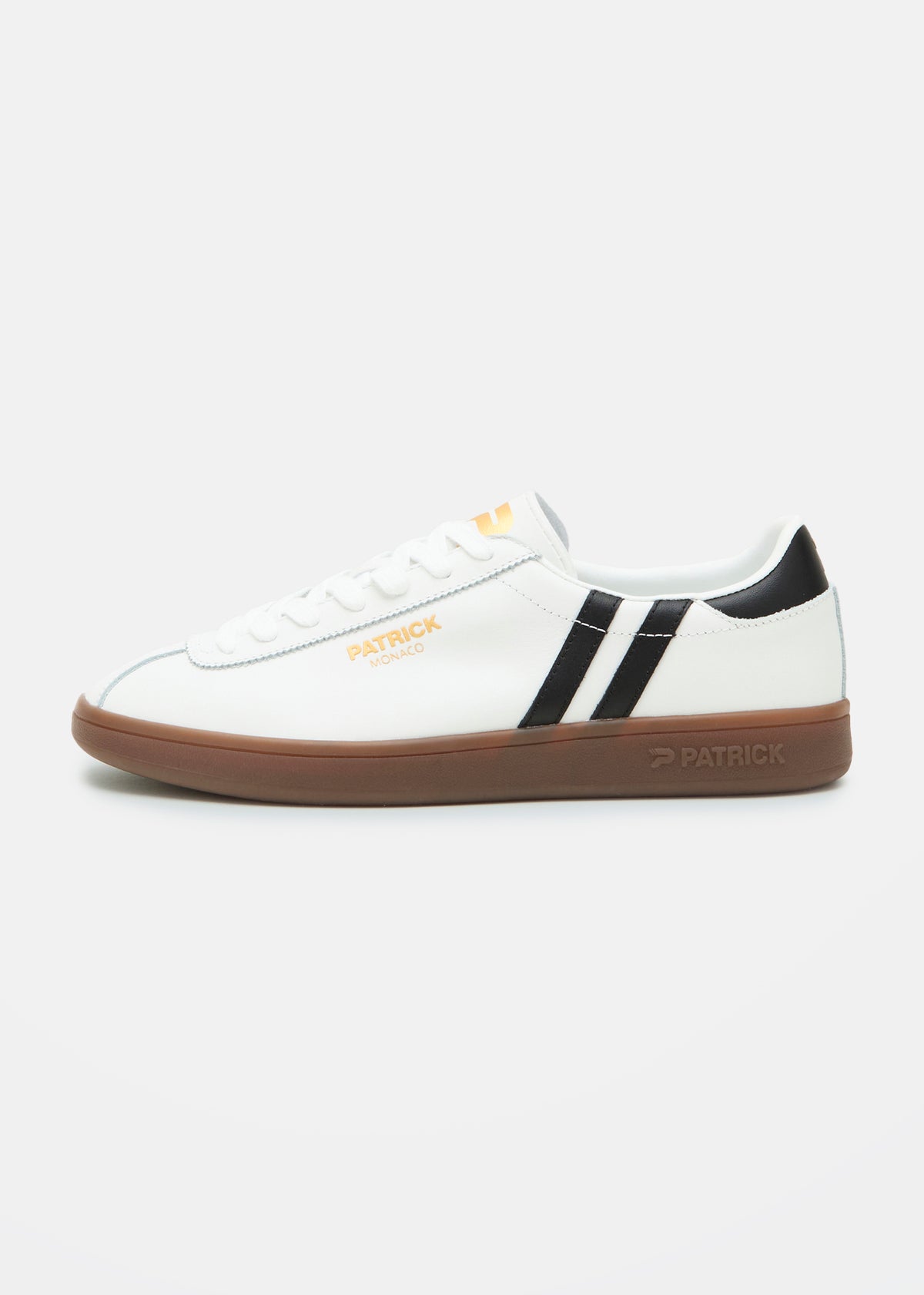 Monaco Cupsole - White/Black/Dark Gum