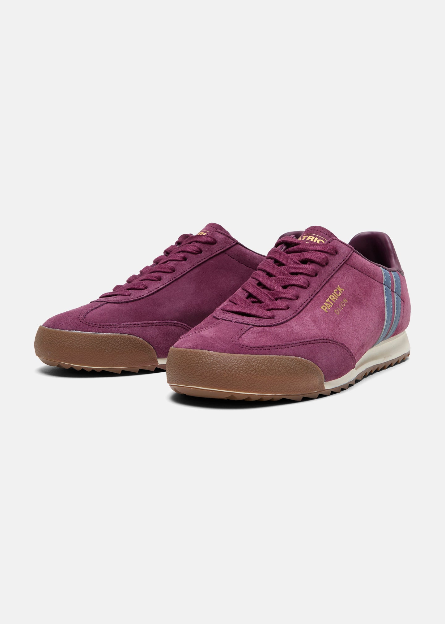 Dijon Runner - Burgundy/Blue