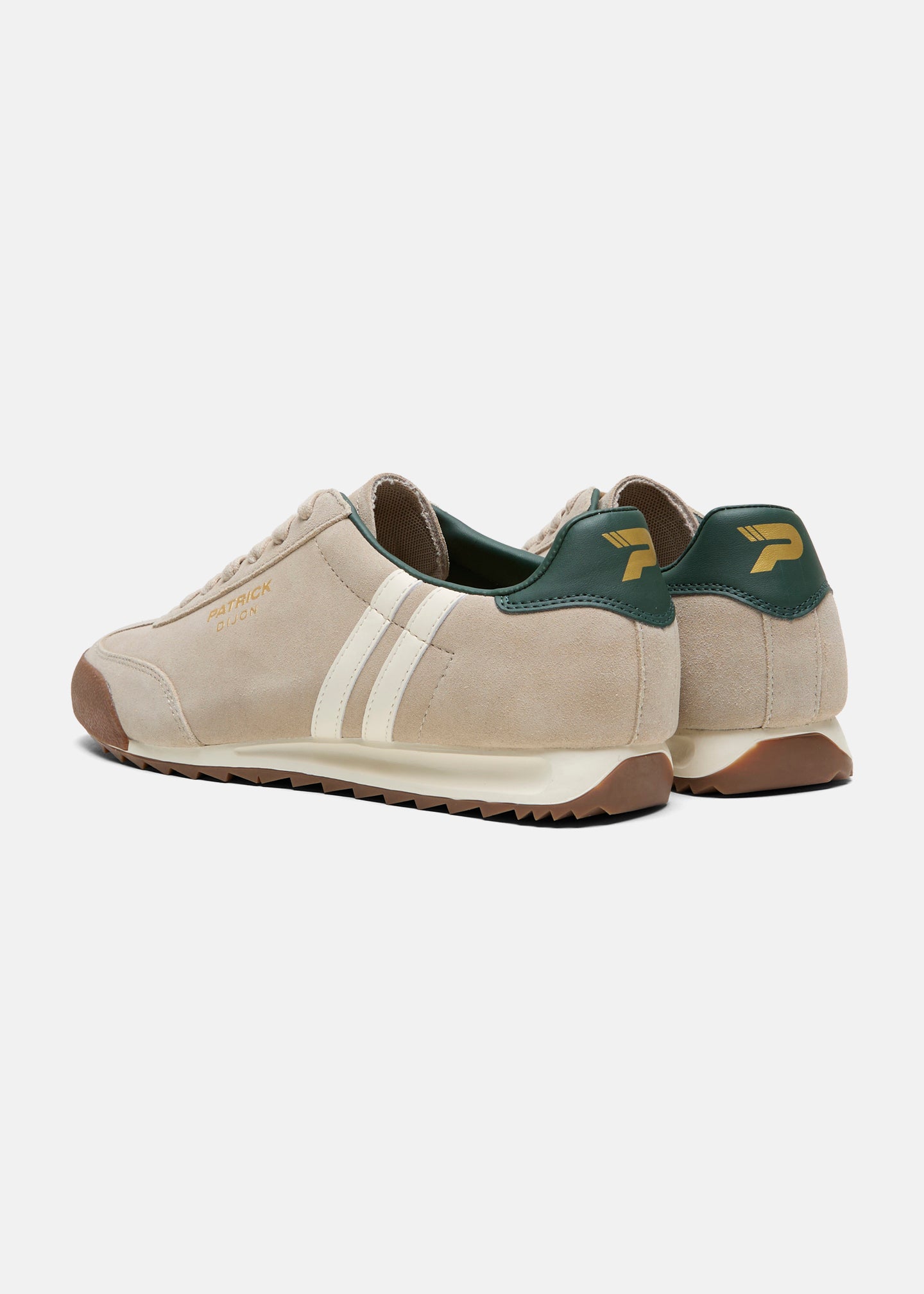 Dijon Runner - Stone/Off White/Dark Green