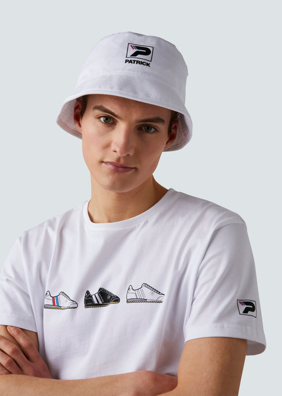 Ray Bucket Hat - White