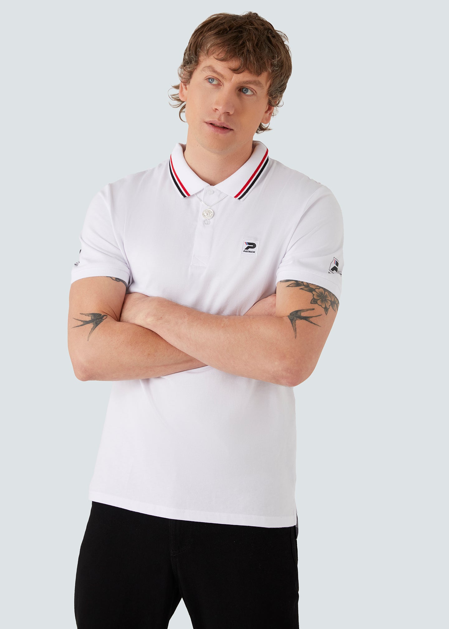 Patrick Grenoble Polo Shirt - White - Front