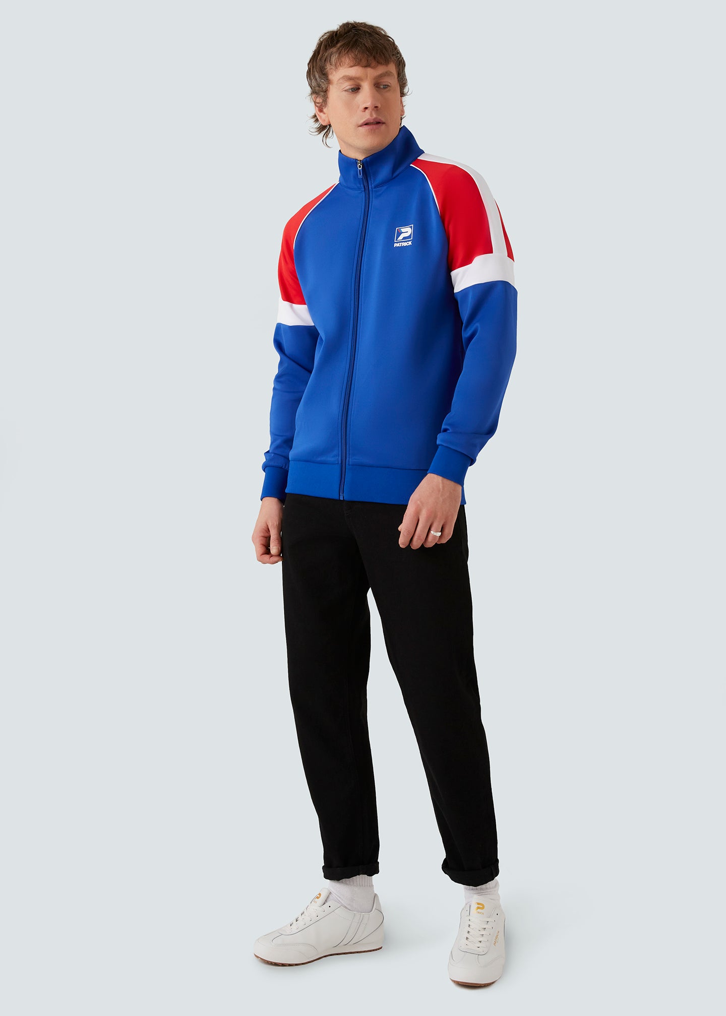 Patrick Mick Track Top Blue