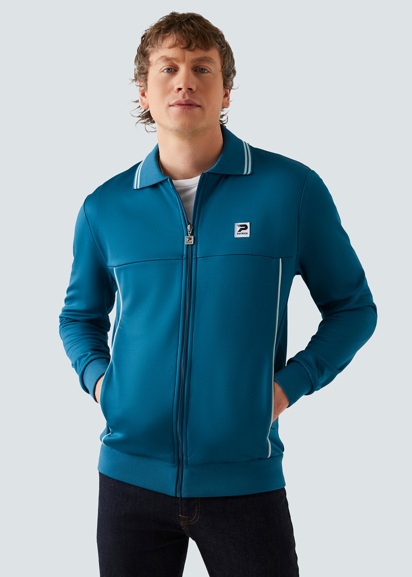 Patrick Reims Track Top - Dark Blue - Front