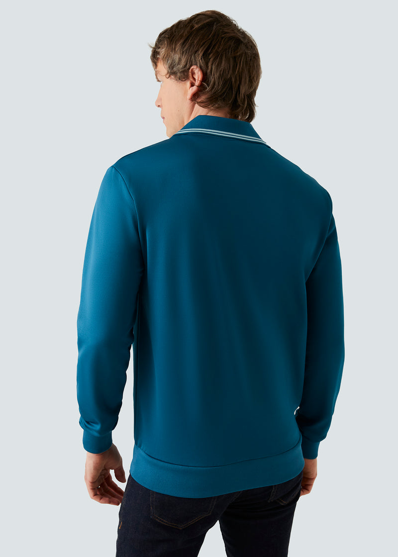 Load image into Gallery viewer, Patrick Reims Track Top - Dark Blue - Detail
