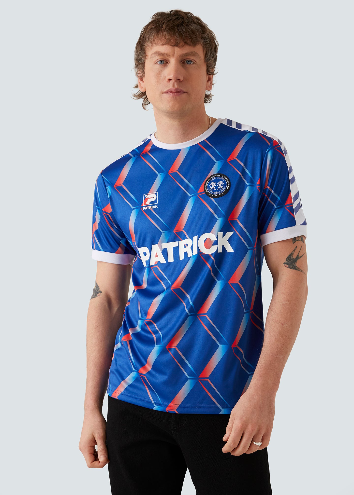 Patrick Zico T-Shirt - Blue - Front