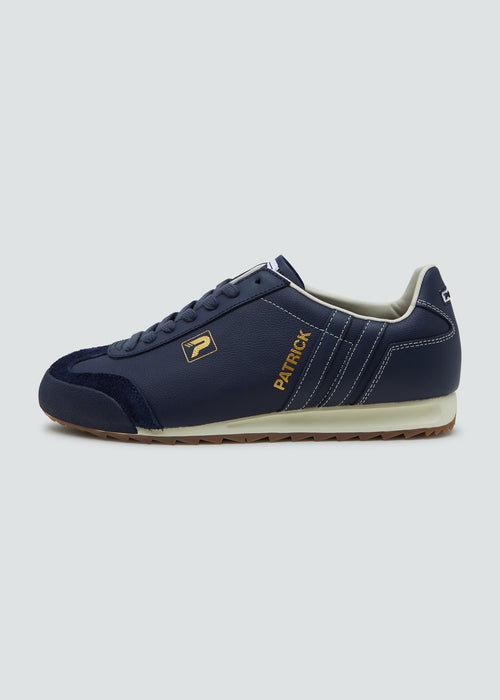 Patrick Liverpool Shoe - Navy/ Off White - Side