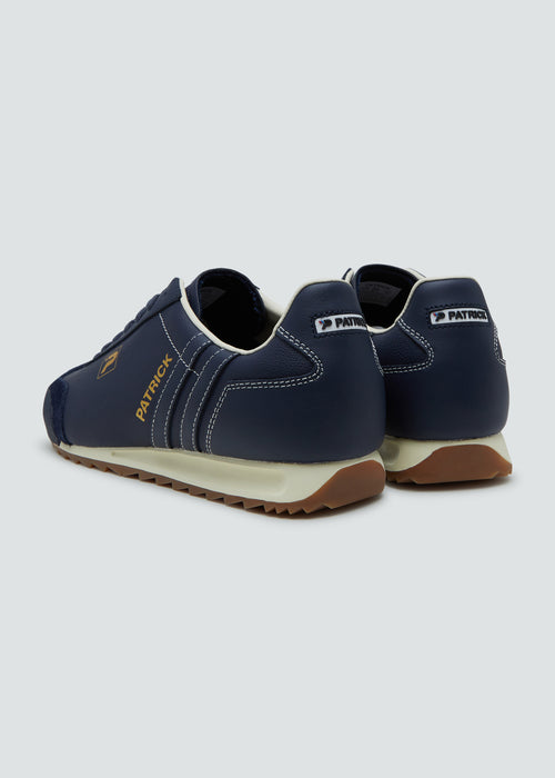 Patrick Liverpool Shoe - Navy/ Off White - Back