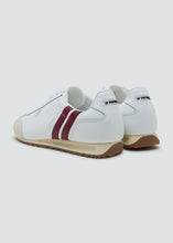 Load image into Gallery viewer, Patrick Liverpool Trainer - Off White/Burgundy - Back
