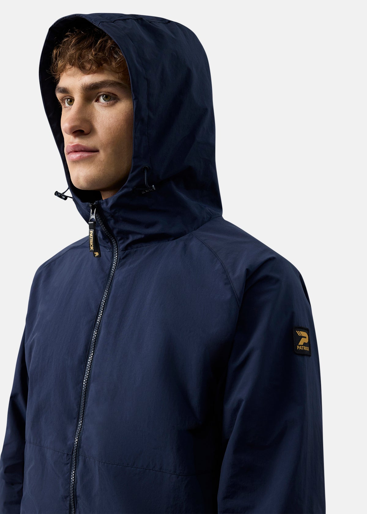Patrick Chapman Jacket-Navy-Detail